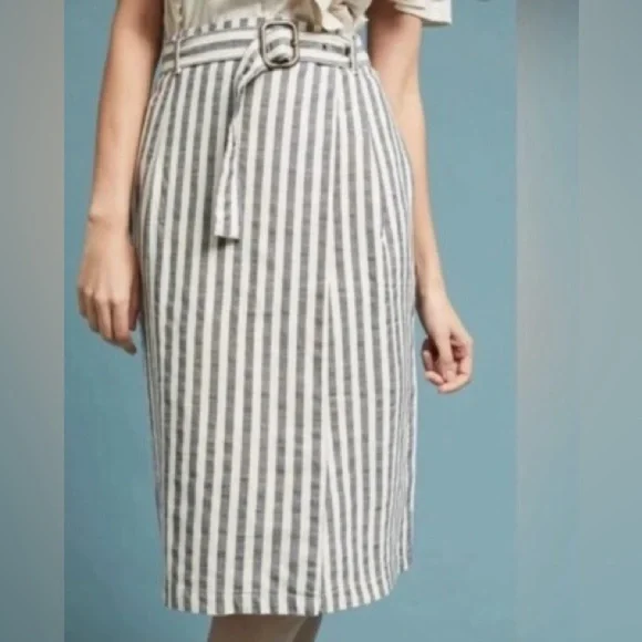 Anthropologie Wrap Skirt - Size 8 - Picture 2 of 15